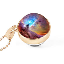 Load image into Gallery viewer, Galaxy Starry Sky Gemstone Necklace - The World's Shop