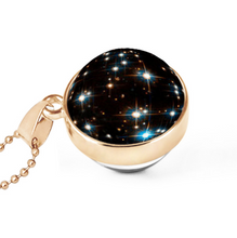 Load image into Gallery viewer, Galaxy Starry Sky Gemstone Necklace - The World's Shop