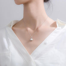 Load image into Gallery viewer, Cute Zircon Shell Pendant Chain Pearl Jewelry - The World's Shop