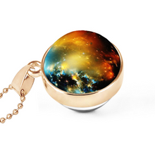 Load image into Gallery viewer, Galaxy Starry Sky Gemstone Necklace - The World's Shop