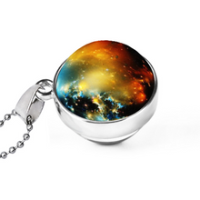 Load image into Gallery viewer, Galaxy Starry Sky Gemstone Necklace - The World's Shop
