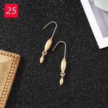Load image into Gallery viewer, Premium Matte Metal Earrings - The World's Shop