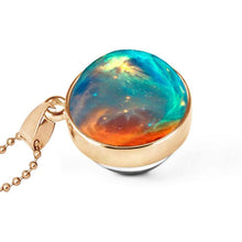 Load image into Gallery viewer, Galaxy Starry Sky Gemstone Necklace - The World's Shop