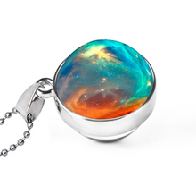 Load image into Gallery viewer, Galaxy Starry Sky Gemstone Necklace - The World's Shop