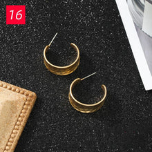 Load image into Gallery viewer, Premium Matte Metal Earrings - The World's Shop