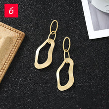 Load image into Gallery viewer, Premium Matte Metal Earrings - The World's Shop