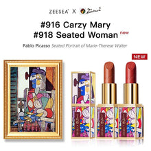 Load image into Gallery viewer, ZEESEA Picasso Collections Matt Long Lasting Water Proof Velvet Non-stick Cups Natural Lip Stick - The World's Shop