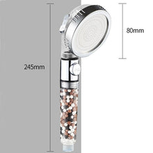 Load image into Gallery viewer, 3-Function SPA shower head with switch on/off button - The World's Shop