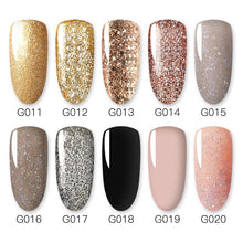 Load image into Gallery viewer, Gelfavor 8ml Gel Nail Polish Glitter For Manicure set - The World's Shop