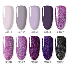 Load image into Gallery viewer, Gelfavor 8ml Gel Nail Polish Glitter For Manicure set - The World's Shop