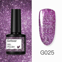 Load image into Gallery viewer, Gelfavor 8ml Gel Nail Polish Glitter For Manicure set - The World's Shop