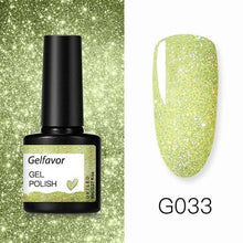 Load image into Gallery viewer, Gelfavor 8ml Gel Nail Polish Glitter For Manicure set - The World's Shop