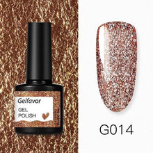 Load image into Gallery viewer, Gelfavor 8ml Gel Nail Polish Glitter For Manicure set - The World's Shop