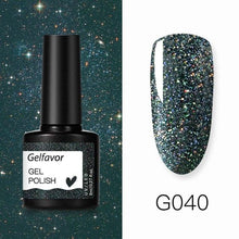 Load image into Gallery viewer, Gelfavor 8ml Gel Nail Polish Glitter For Manicure set - The World's Shop