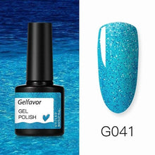Load image into Gallery viewer, Gelfavor 8ml Gel Nail Polish Glitter For Manicure set - The World's Shop