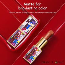 Load image into Gallery viewer, ZEESEA Picasso Collections Matt Long Lasting Water Proof Velvet Non-stick Cups Natural Lip Stick - The World's Shop