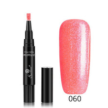 Load image into Gallery viewer, 3 In 1 Gel Nail Varnish Pen Glitter One Step Nail Art Gel - The World&#39;s Shop
