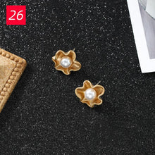 Load image into Gallery viewer, Premium Matte Metal Earrings - The World&#39;s Shop
