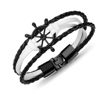 Load image into Gallery viewer, Alloy Leather Charm Bracelets - The World&#39;s Shop
