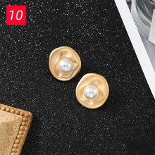 Load image into Gallery viewer, Premium Matte Metal Earrings - The World&#39;s Shop
