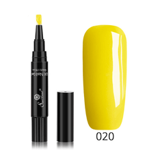 Load image into Gallery viewer, 3 In 1 Gel Nail Varnish Pen Glitter One Step Nail Art Gel - The World&#39;s Shop
