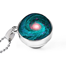 Load image into Gallery viewer, Galaxy Starry Sky Gemstone Necklace - The World&#39;s Shop
