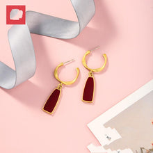 Load image into Gallery viewer, Love red Earrings - The World&#39;s Shop
