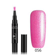 Load image into Gallery viewer, 3 In 1 Gel Nail Varnish Pen Glitter One Step Nail Art Gel - The World&#39;s Shop

