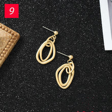 Load image into Gallery viewer, Premium Matte Metal Earrings - The World&#39;s Shop
