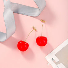 Load image into Gallery viewer, Love red Earrings - The World&#39;s Shop
