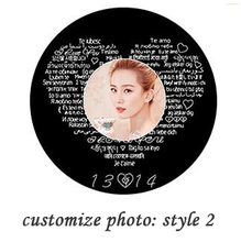 Load image into Gallery viewer, Customize Eye of Angel 100 Language to Say &quot;I Love You&quot; Necklace - The World&#39;s Shop
