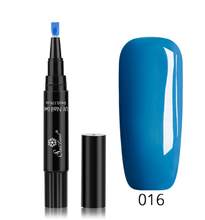Load image into Gallery viewer, 3 In 1 Gel Nail Varnish Pen Glitter One Step Nail Art Gel - The World&#39;s Shop
