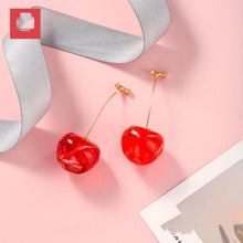 Load image into Gallery viewer, Love red Earrings - The World&#39;s Shop
