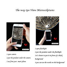 Load image into Gallery viewer, Customize Eye of Angel 100 Language to Say &quot;I Love You&quot; Necklace - The World&#39;s Shop
