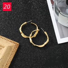 Load image into Gallery viewer, Premium Matte Metal Earrings - The World&#39;s Shop
