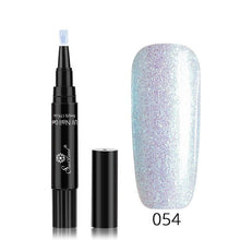 Load image into Gallery viewer, 3 In 1 Gel Nail Varnish Pen Glitter One Step Nail Art Gel - The World&#39;s Shop
