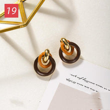 Load image into Gallery viewer, Earrings Warm Caramel Earrings - The World&#39;s Shop
