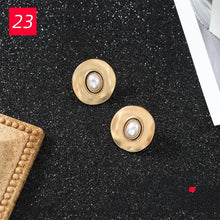 Load image into Gallery viewer, Premium Matte Metal Earrings - The World&#39;s Shop

