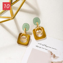 Load image into Gallery viewer, Earrings Warm Caramel Earrings - The World&#39;s Shop
