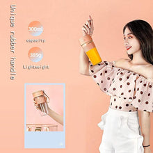 Load image into Gallery viewer, Mini Electric Glass Portable Juice Blender - The World&#39;s Shop
