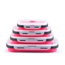 Load image into Gallery viewer, New Home Folded Telescopic Silicone Lunch Box Set - The World&#39;s Shop
