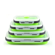 Load image into Gallery viewer, New Home Folded Telescopic Silicone Lunch Box Set - The World&#39;s Shop

