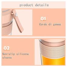 Load image into Gallery viewer, Mini Electric Glass Portable Juice Blender - The World&#39;s Shop
