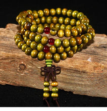 Load image into Gallery viewer, 108 Beads Sandalwood Bracelet For Women Men - The World&#39;s Shop
