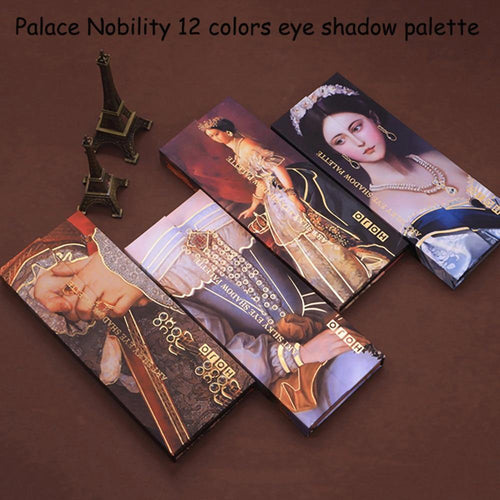 HOJO 12 Color Beauty Glazed Professional Soft Glam Matte Eyeshadow - The World's Shop