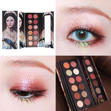 Load image into Gallery viewer, HOJO 12 Color Beauty Glazed Professional Soft Glam Matte Eyeshadow - The World&#39;s Shop

