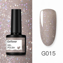 Load image into Gallery viewer, Gelfavor 8ml Gel Nail Polish Glitter For Manicure set - The World&#39;s Shop
