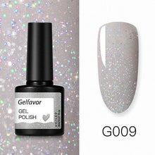 Load image into Gallery viewer, Gelfavor 8ml Gel Nail Polish Glitter For Manicure set - The World&#39;s Shop
