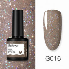 Load image into Gallery viewer, Gelfavor 8ml Gel Nail Polish Glitter For Manicure set - The World&#39;s Shop
