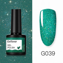 Load image into Gallery viewer, Gelfavor 8ml Gel Nail Polish Glitter For Manicure set - The World&#39;s Shop
